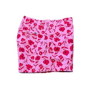 Vineyard Vines Pink And Floral Shorts SZ 6